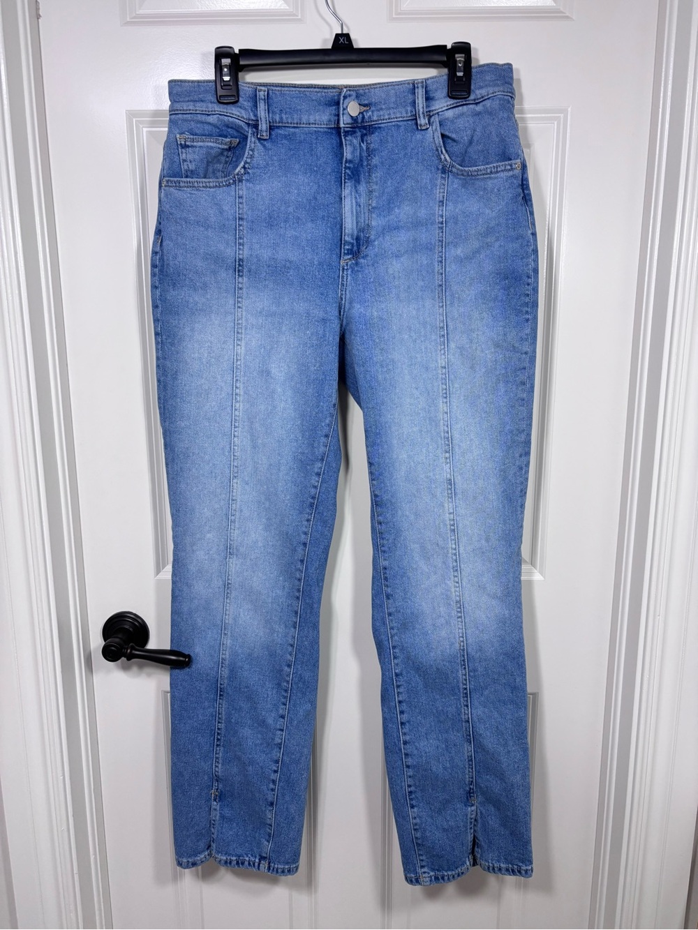 DL1961 Patti Straight High Rise Vintage Jeans Women’s 31 Light Wash
